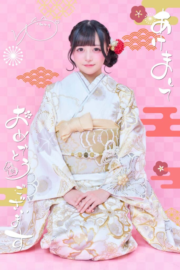 MEGAFON【メガフォン】アーティスト写真 正月 2026 宮代 ゆき