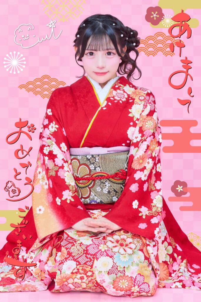 MEGAFON【メガフォン】アーティスト写真 正月 2026 星野 あみ