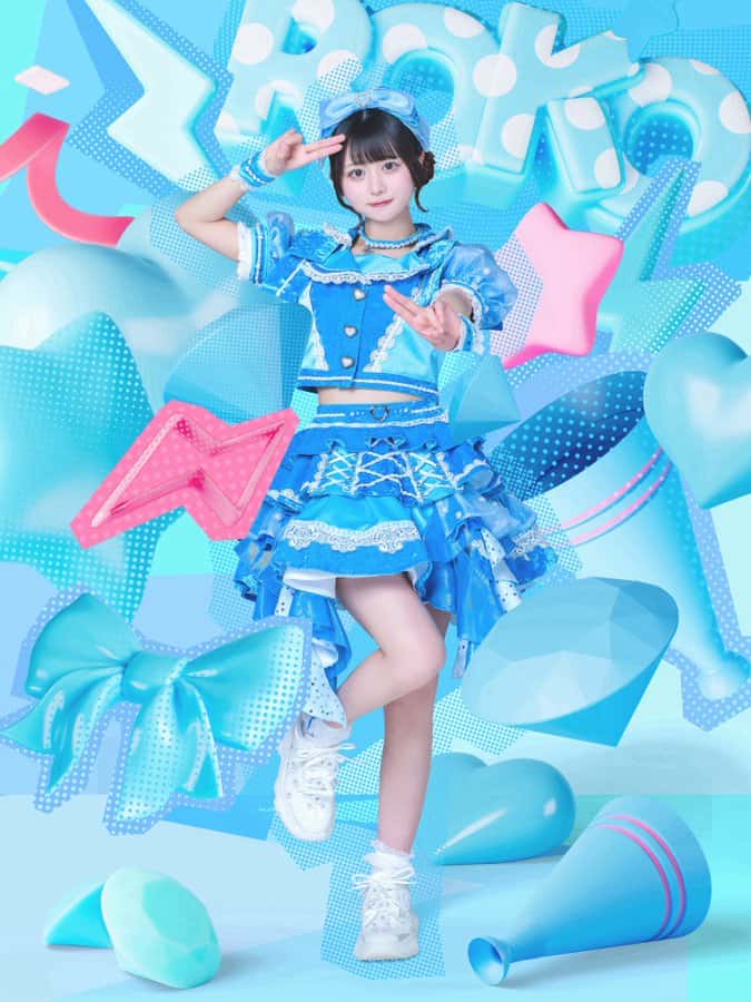 羽雲 ろこ(わくも ろこ)【スカイブルー】プロフィール|MEGAFON【メガフォン】画像