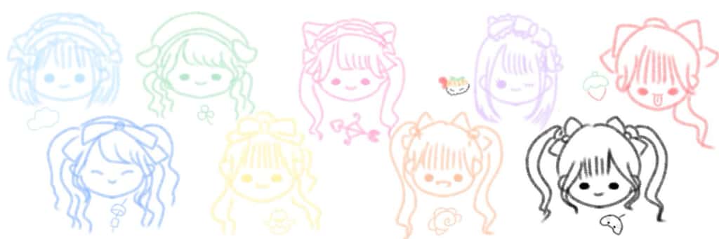 儚寧この(はかね この)【緑色】プロフィール|iON!【アイオン】 画像