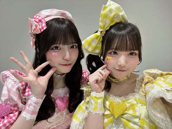 栗栖 むぎ（くりす むぎ）【黄色】プロフィール｜iON!【アイオン】　画像 苺川えくぼ(まいせんえくぼ)
　ナナコロビヤオキ