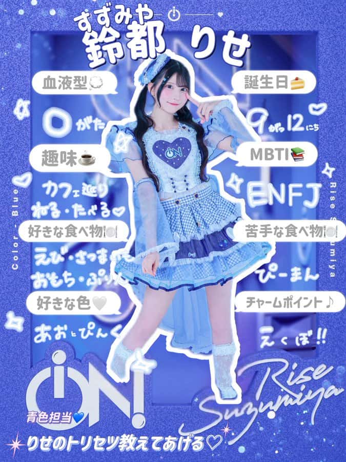 鈴都りせ【青色】プロフィール