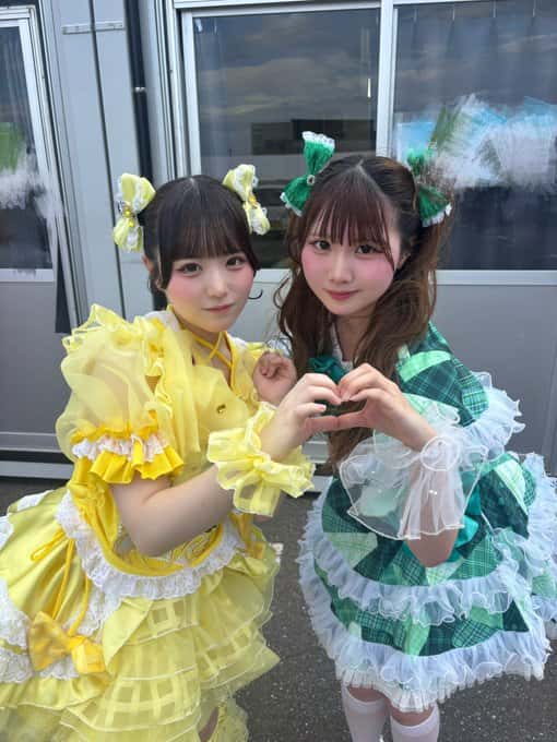 栗栖 むぎ（くりす むぎ）【黄色】プロフィール｜iON!【アイオン】　画像  蜜咲ちろる〖大スッキ♡新党！〗