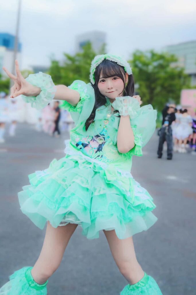 儚寧この（はかね この）【緑色】プロフィール｜iON!【アイオン】　画像