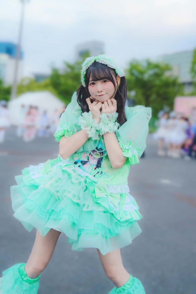 儚寧この（はかね この）【緑色】プロフィール｜iON!【アイオン】　画像