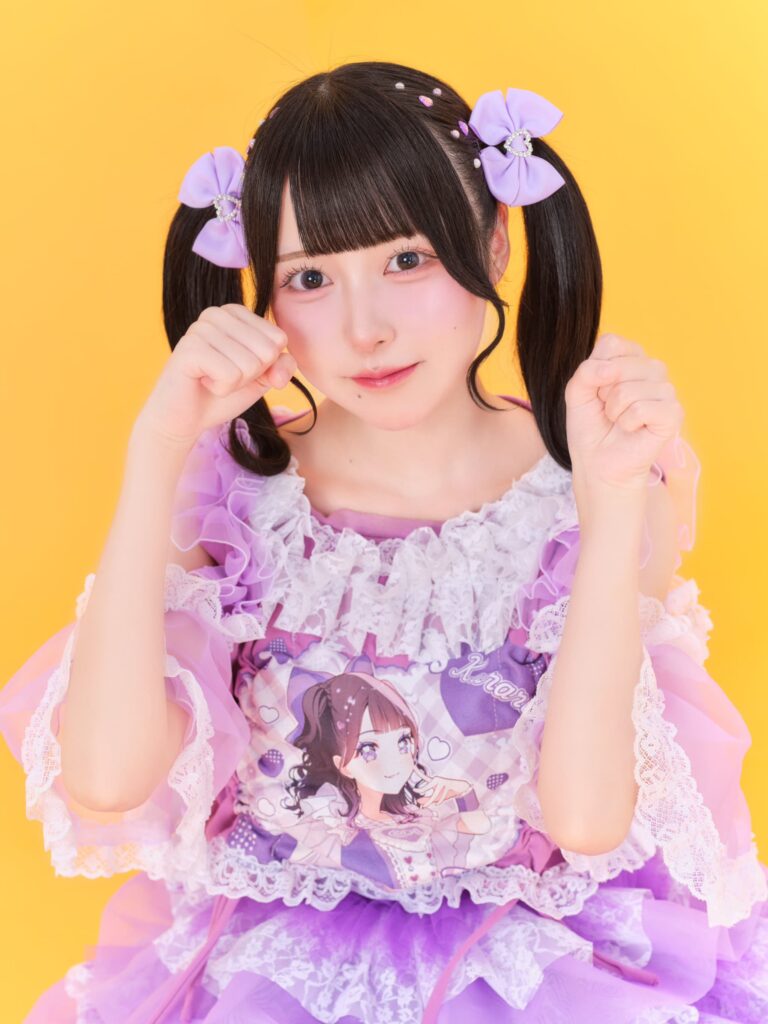 アーティスト写真 コスチューム 2 |2025夏フェス衣装　iON! あいおん　アイオン　伽久耶くらら【紫】 
@iON_kurara