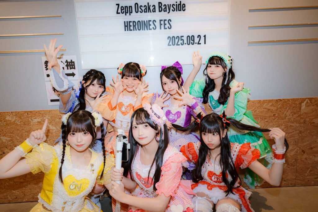 LIVE情報 9月21日:『HEROINES FES in Osaka』@Zepp Osaka Bayside|iON!【アイオン】