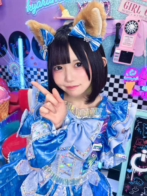 名雲 めんま(なくも めんま)【水色】プロフィール｜iON!【アイオン】画像