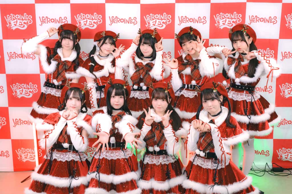 LIVE情報 12月21日：『HEROINES Xmas in Osaka』＠Zepp Osaka Bayside｜iON!【アイオン】