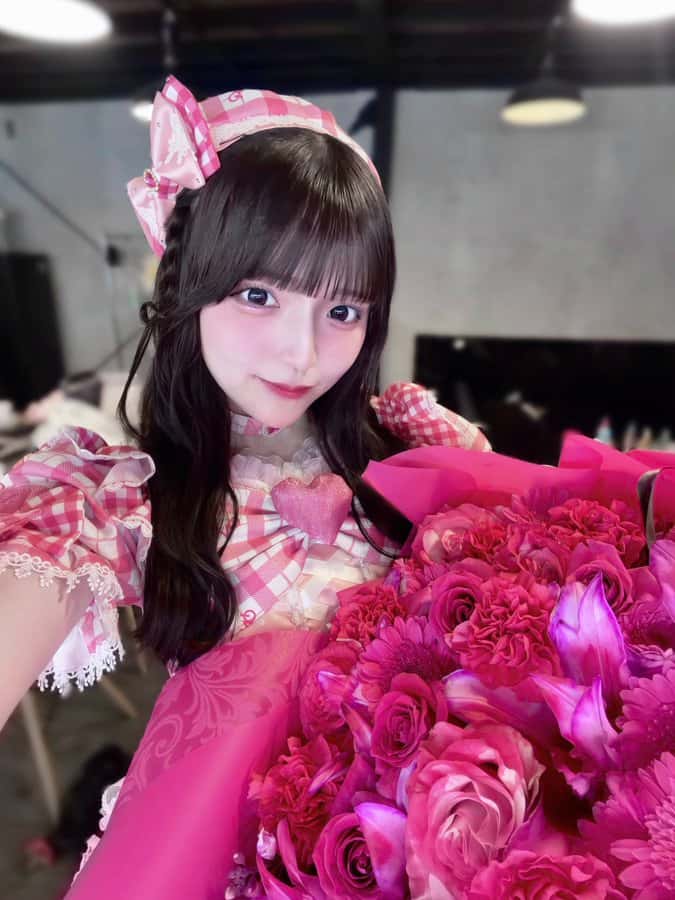 苺川えくぼ(まいせんえくぼ)【サポートメンバー加入！】【ピンク】プロフィール｜iON!【アイオン】