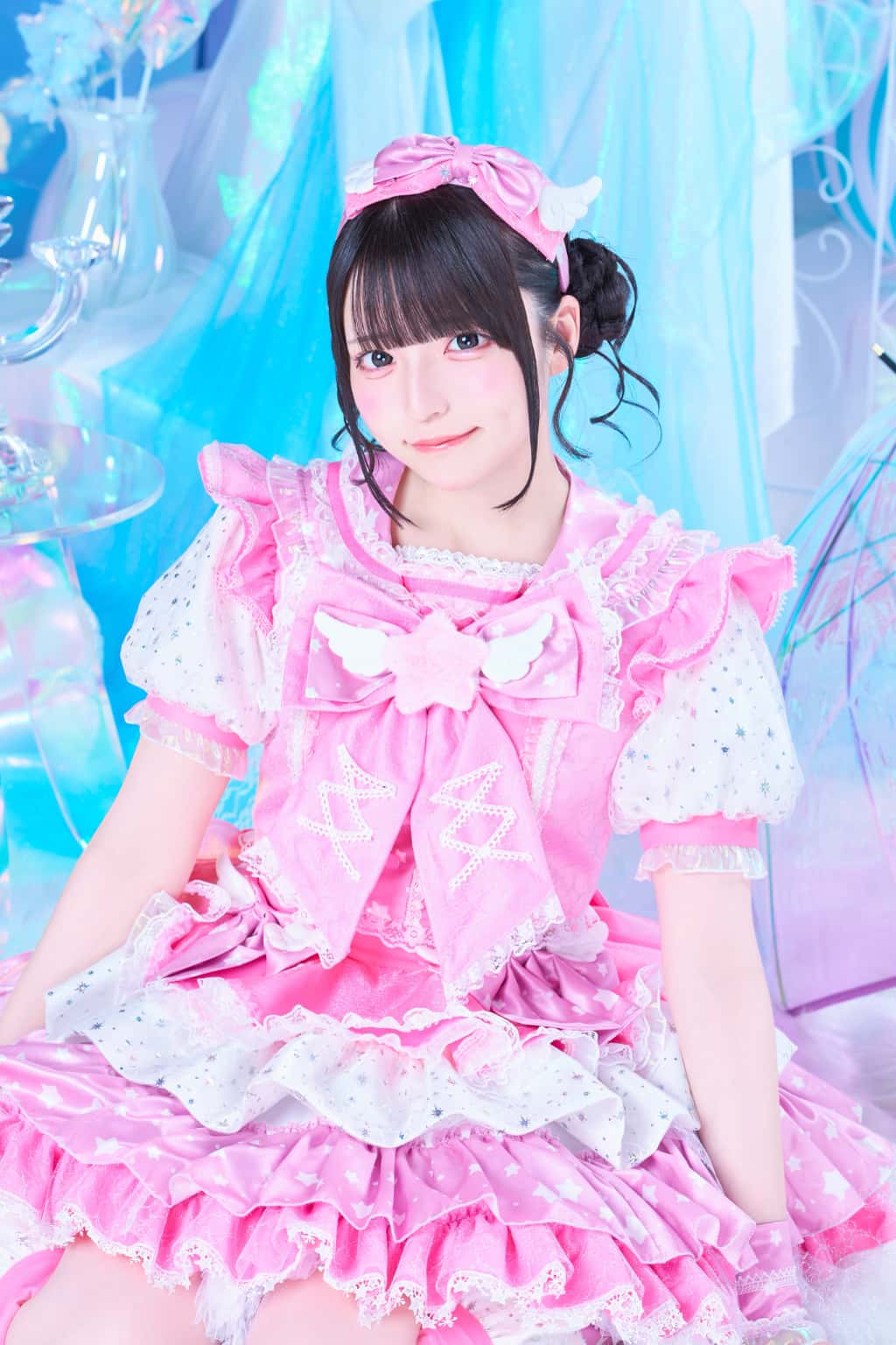 苺川えくぼ(まいせんえくぼ)【サポートメンバー加入！】【ピンク】プロフィール｜iON!【アイオン】