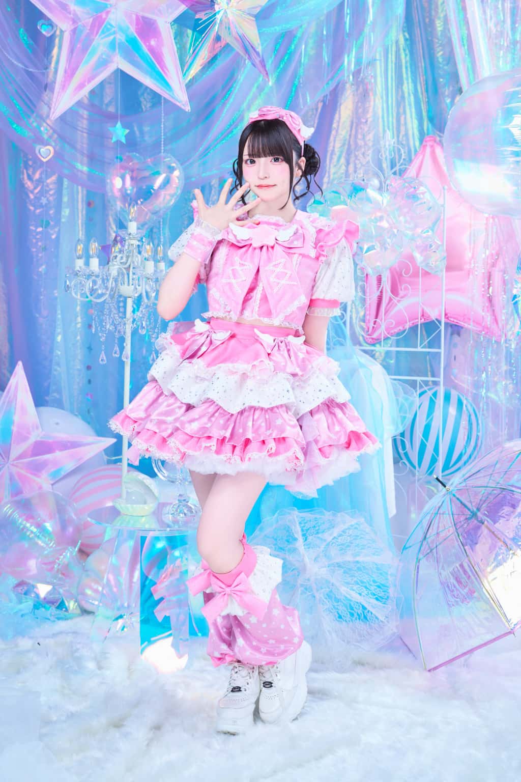 苺川えくぼ(まいせんえくぼ)【サポートメンバー加入！】【ピンク】プロフィール｜iON!【アイオン】