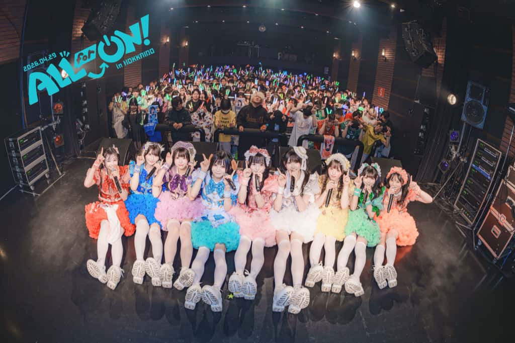 LIVE情報 2026年4月29日:『ALL for ON!』北海道@小樽GOLD STONE|iON!【アイオン】